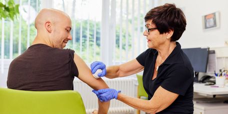 Sensor setzen, Diabetes