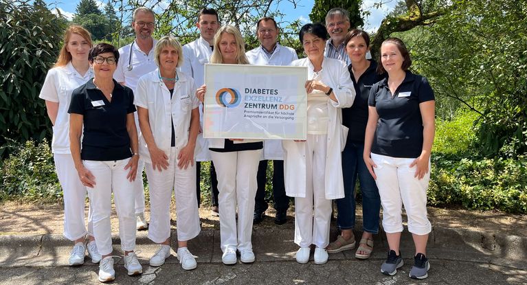 Wir sind ein zertifiziertes Diabetes Exzellenzzentrum DDG Diabetes Exzellenzzentrum DDG