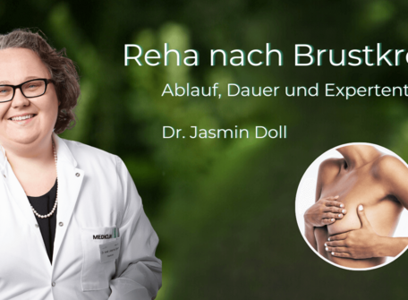 Video mit Dr. Jasmin Doll: Brustkrebs-Reha. Ablauf, Dauer, Expertenteams