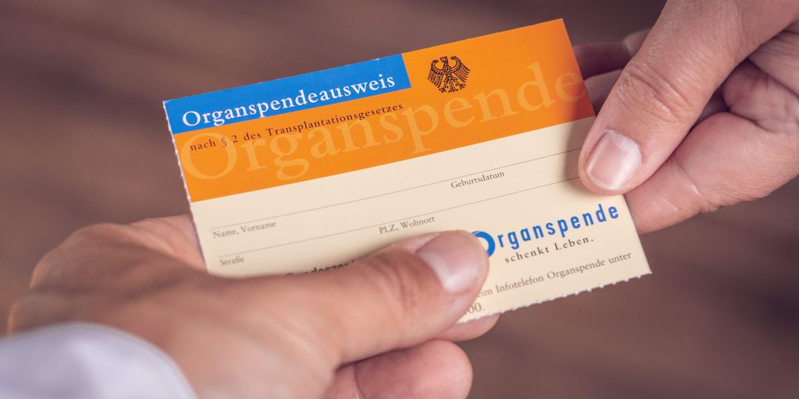 Organspendeausweis