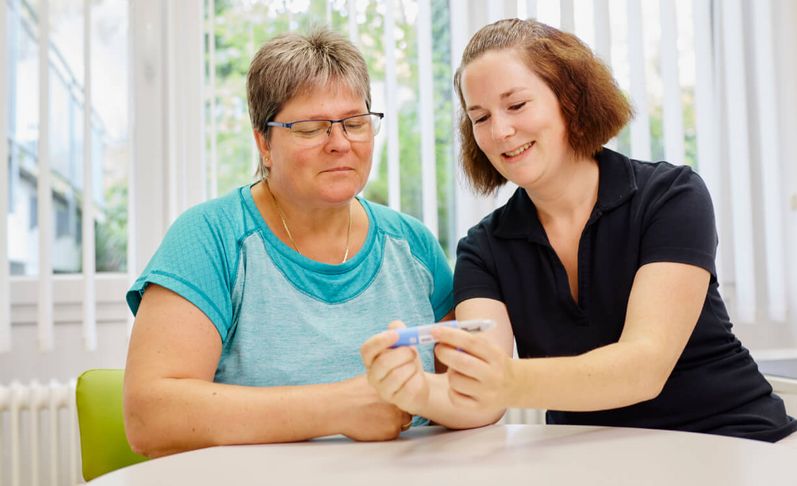Diabetes, Insulinspritze