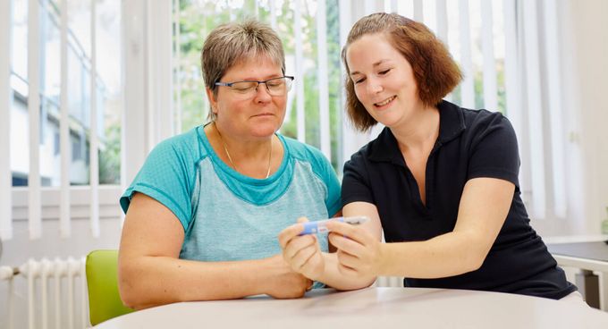 Diabetes, Insulinspritze