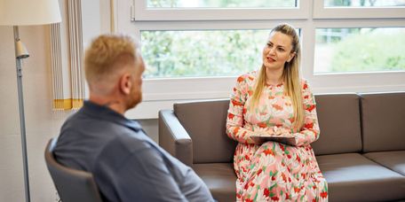 Gespräch mit Psychologin