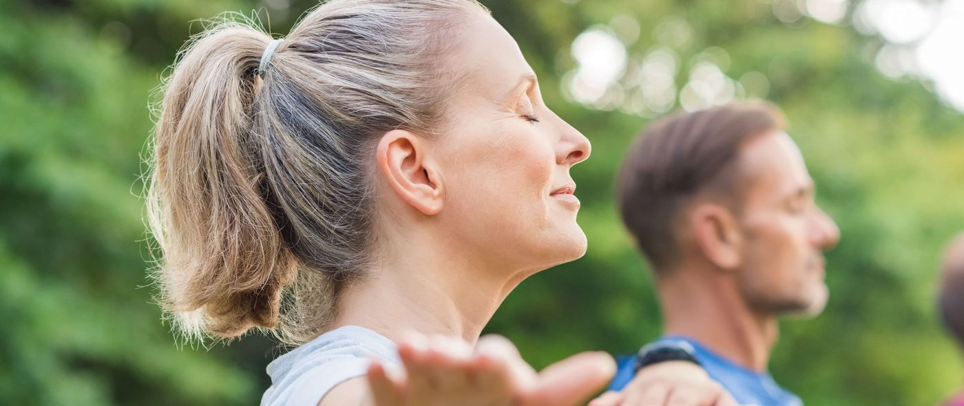Yoga in der Gruppe