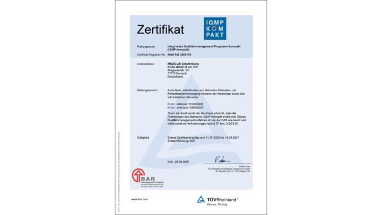 Zertifikat