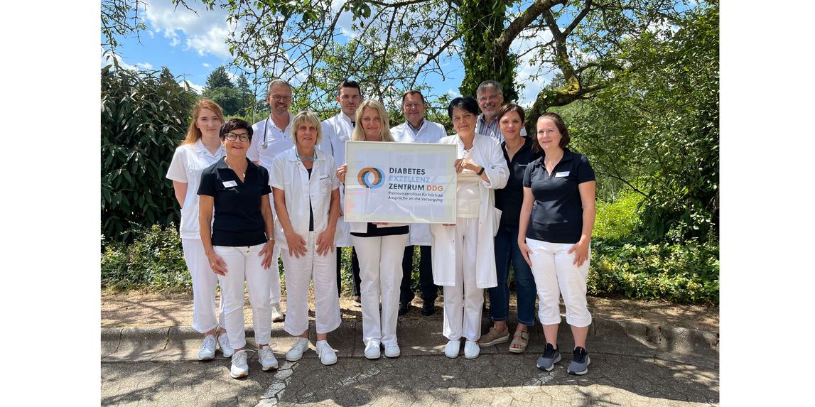 MEDICLIN Staufenburg Klinik ist "Diabetes Exzellenzzentrum DDG" 