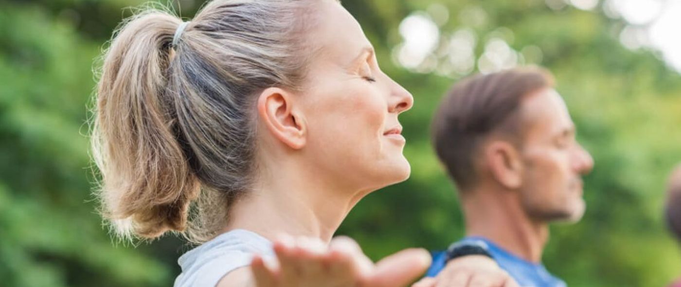 Yoga in der Gruppe