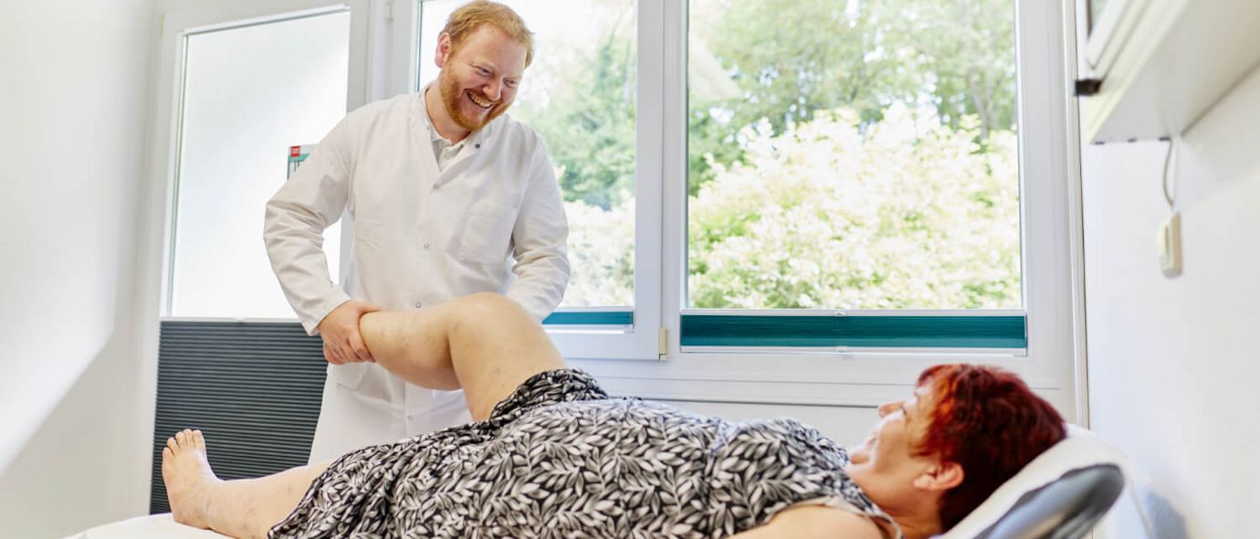 Orthopädische Untersuchung, Dr. Schill