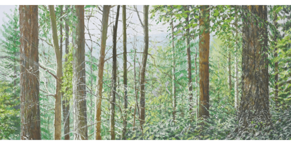 Celso Martínez Naves: Wald | Meer. Malerei