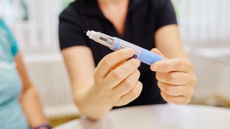 Diabetes, Insulinspritze