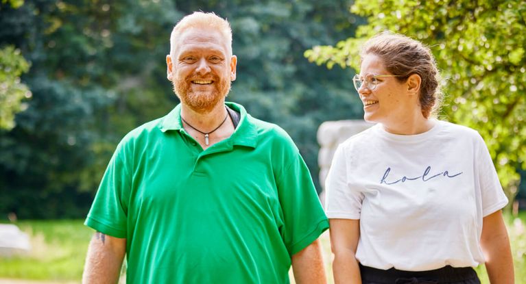Spaziergang bei der Staufenburg Klinik