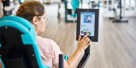 Sport, Trainingsgerät im Sportpark